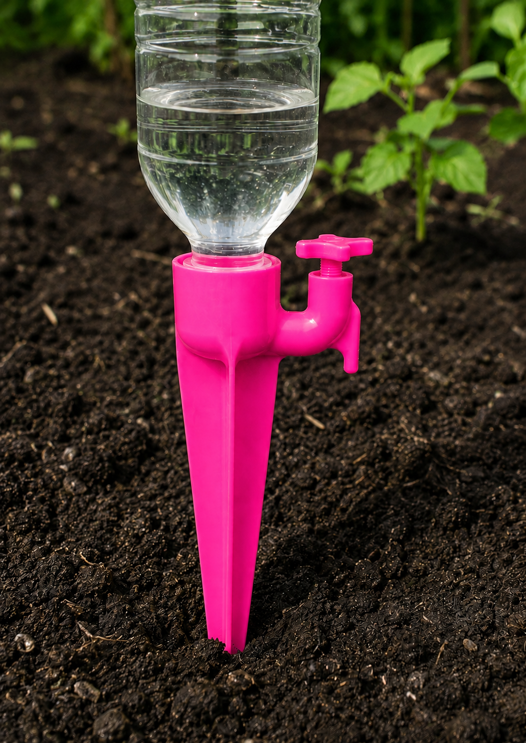 Automatic Flower Watering and Adjustable Dripping Device
