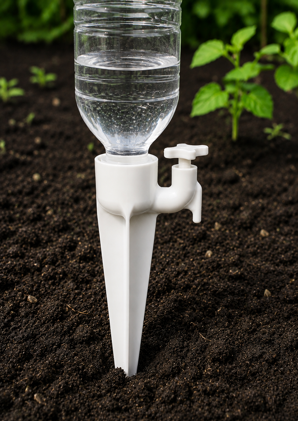 Automatic Flower Watering and Adjustable Dripping Device