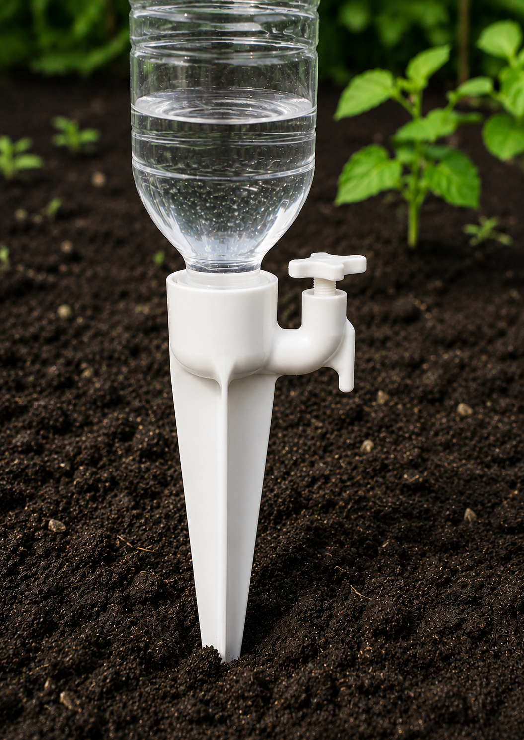 Automatic Flower Watering and Adjustable Dripping Device