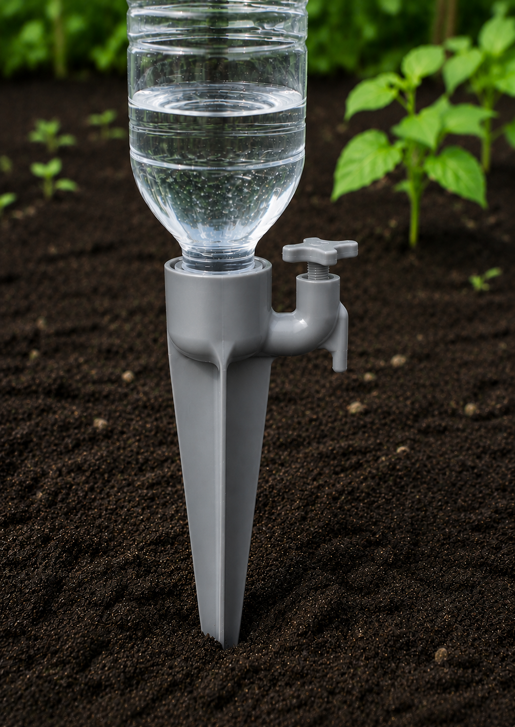 Automatic Flower Watering and Adjustable Dripping Device