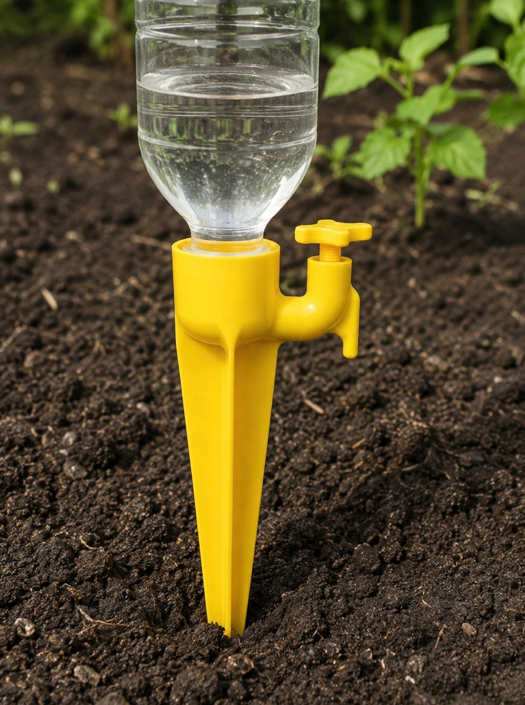 Automatic Flower Watering and Adjustable Dripping Device